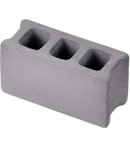 Amazon.co.jp: セメントレンガ 4個セット 京都宇治川ブロック